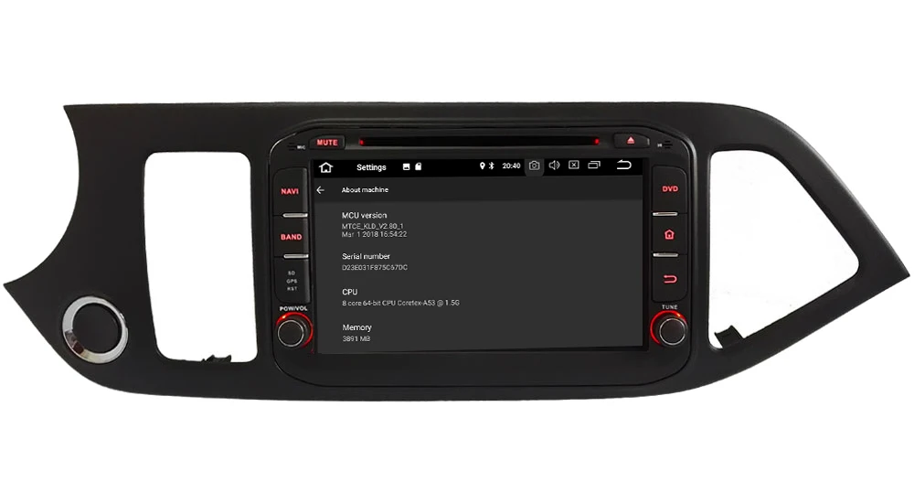 Top KLYDE 8" 4G Octa Core PX5 Android 8.0 4GB RAM 32GB ROM WIFI BT Car DVD Multimedia Player Radio For Kia Morning Picanto 2011-2016 4 Top KLYDE 8" 4G Octa Core PX5 Android 8.0 4GB RAM 32GB ROM WIFI BT Car DVD Multimedia Player Radio For Kia Morning Picanto 2011-2016 4