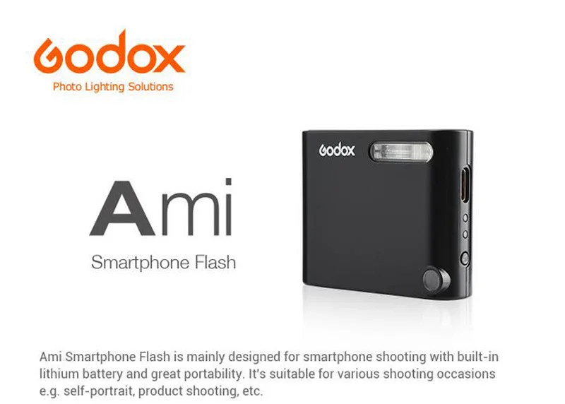 Godox A1 Мини литиевая батарея Смартфон Флэш-светильник Ami с 2,4G беспроводной системы триггер для смартфонов iPhone X 8 7 6S Plus