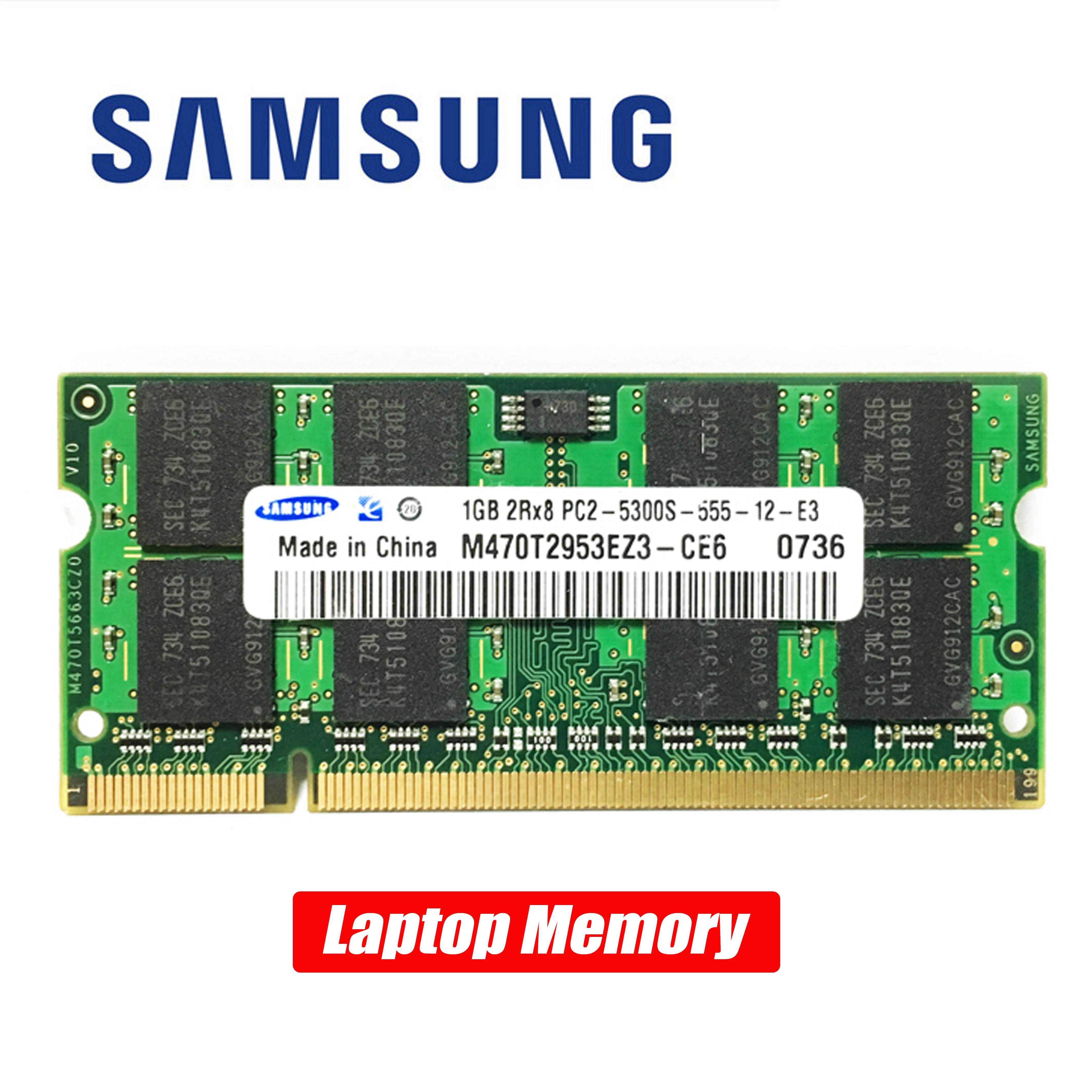 Samsung 2GB 4GB 8GB PC2 PC3 DDR2 DDR3 667Mhz 800Mhz 1333hz 1600Mhz 5300S 6400 8500 10600 ECC ноутбук RAM PC3 PC2|Оперативная память| | АлиЭкспресс