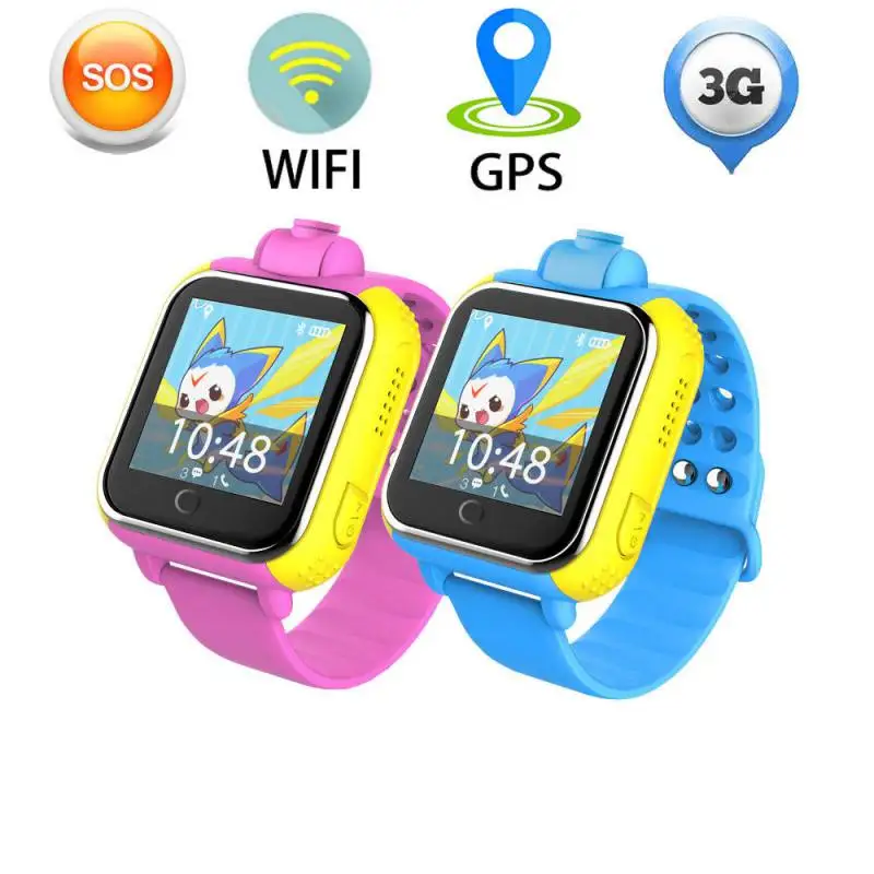 3G Smart Watch Remote Camera LBS WIFI Location Kids Watch GPS 1.54'' Touch Screen Smart Watch for IOS Android Phone SOS Tracker