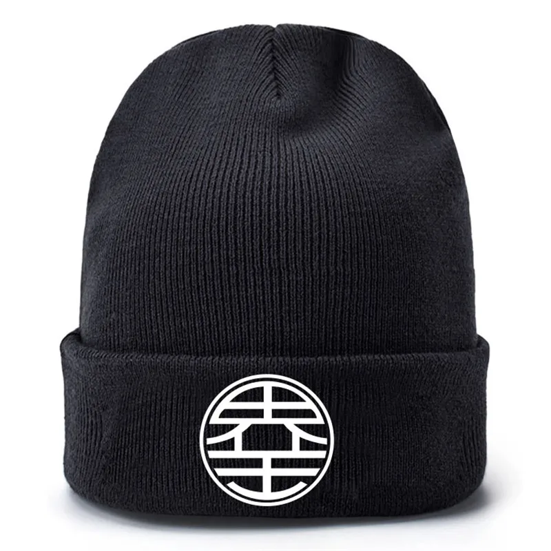 Бейсболки с драконом жемчугом Z Son Goku зимние вязаные теплые шапки для мужчин