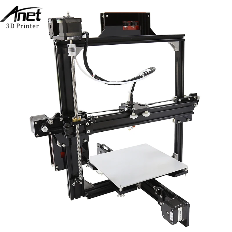 Анет A2 3D принтеры комплект DIY Алюминий Frame 3d трехмерная Металлическая Насадка