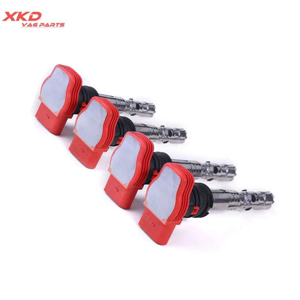 4Pcs Automotive Parts Auto Ignition Transformer Coils Igniter Control