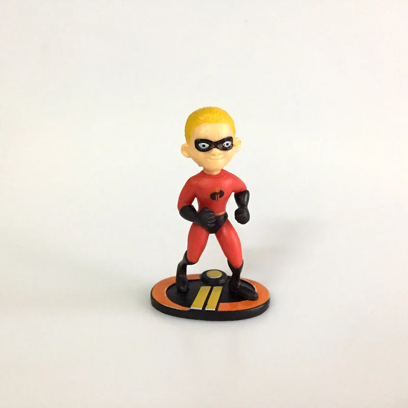 6pcs/set Super Man The Incredible 2 Mr. Incredible Dash Parr Jack Parr Elastigirl Pvc Action Figure Toys 7-10cm 6pcs/set Super Man The Incredible 2 Mr. Incredible Dash Parr Jack Parr Elastigirl Pvc Action Figure Toys 7-10cm
