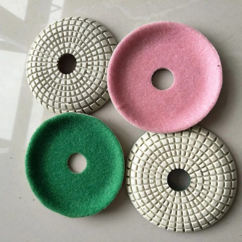 2 pieces 3 inch 4 inch Diamond convex Polishing Pad for marble granite terrazzo stone concrete 2 pieces 3 inch 4 inch Diamond convex Polishing Pad for marble granite terrazzo stone concrete