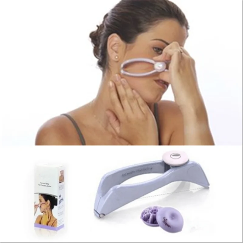 Spring Face Facial Body Hair Remover Threading Epilator Defeatherer DIY
