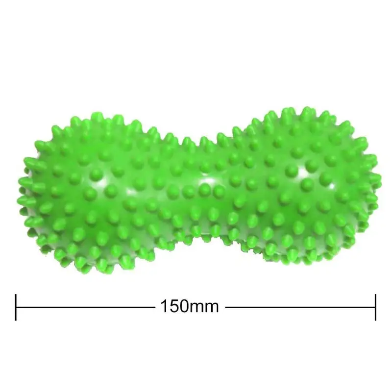Арахисовая форма массаж фитнес-мяч для йоги стресс Релакс тело колючий ПВХ устойчивые ноги колючие Мышцы Массажер триггер точка ноги
