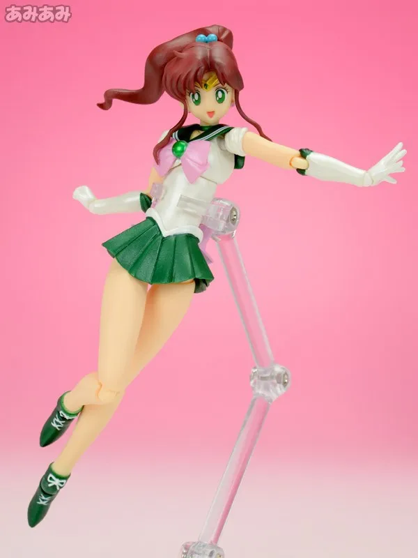 Японское аниме "Pretty Guardian Sailor Moon" Оригинальная фигурка BANDAI Tamashii нация СВЧ/S. H. Figuarts-Сейлор Юпитер