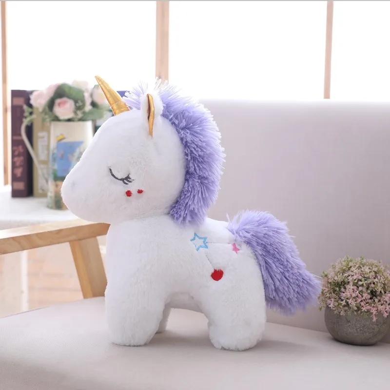 Giant Size Unicorn Plush Toy Soft Stuffed Cartoon Unicorn Dolls Animal Horse High Quality Gift for drop shiping