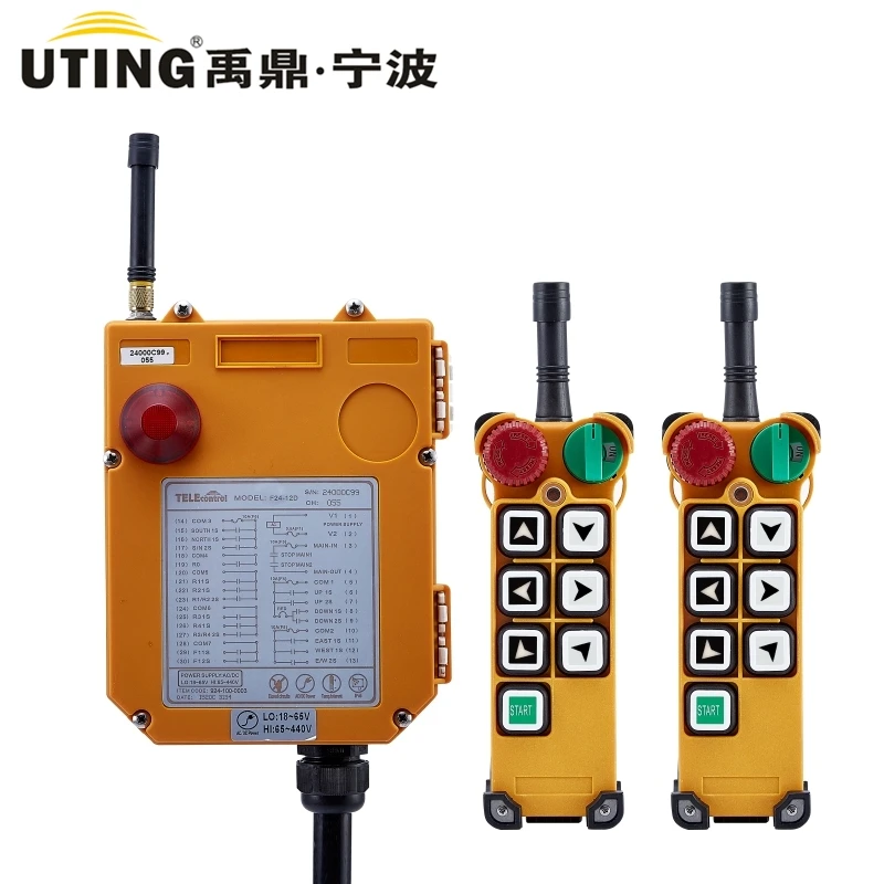 

Telecontrol F24-6S magic Crane Remote Control Universal 2 Transmitter and 1 receiver