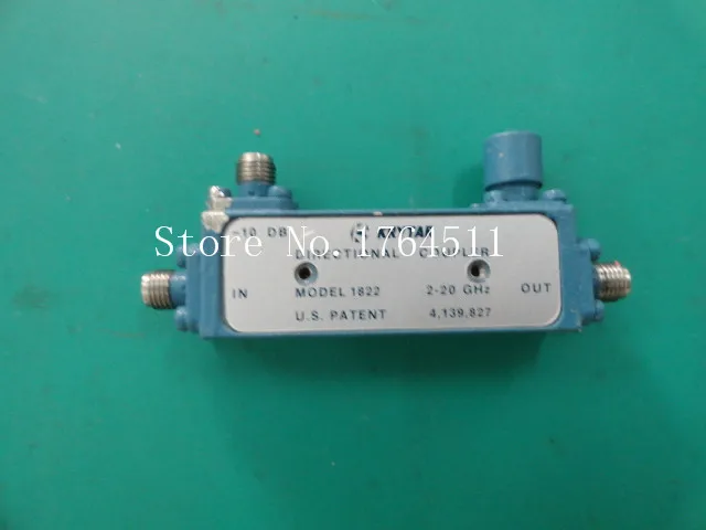 

[BELLA] KRYTAR 1822 2-20GHZ -10dB RF broadband directional coupler SMA