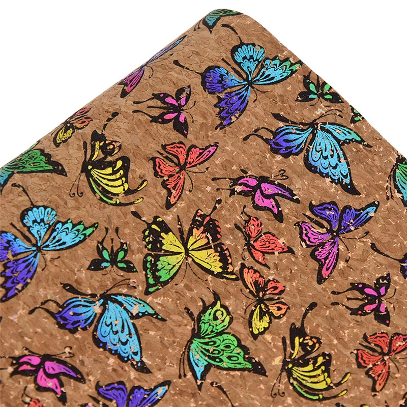 Lychee Life A3 42x30 см винтажная ткань с принтом в виде цветов и бабочек ручной работы, листы из синтетической кожи, сумки для рукоделия, швейные изделия