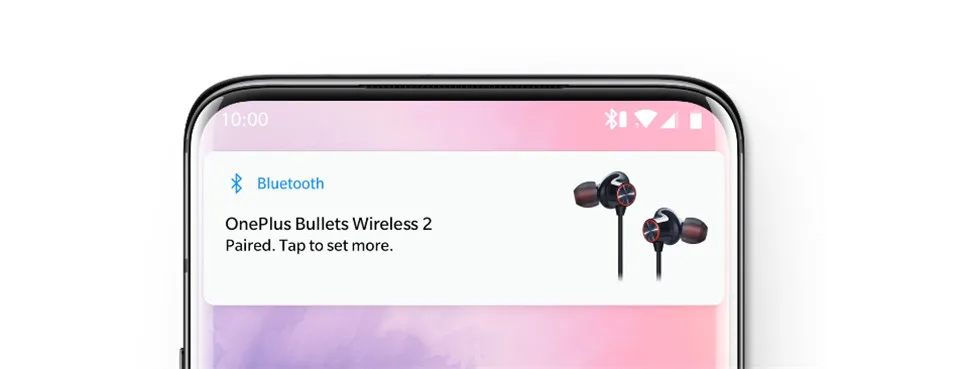 Оригинальные беспроводные наушники OnePlus Bullets 2, гибридные наушники AptX с магнитным управлением, Google Assistant, быстрая зарядка для Oneplus 7 Pro