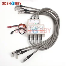 Rcexl семь цилиндров радиальный двигатель воспламенитель 4,8 V~ 8,4 V 622a воспламенитель включая датчик для ME-8 1/4-32 CM-6-10MM