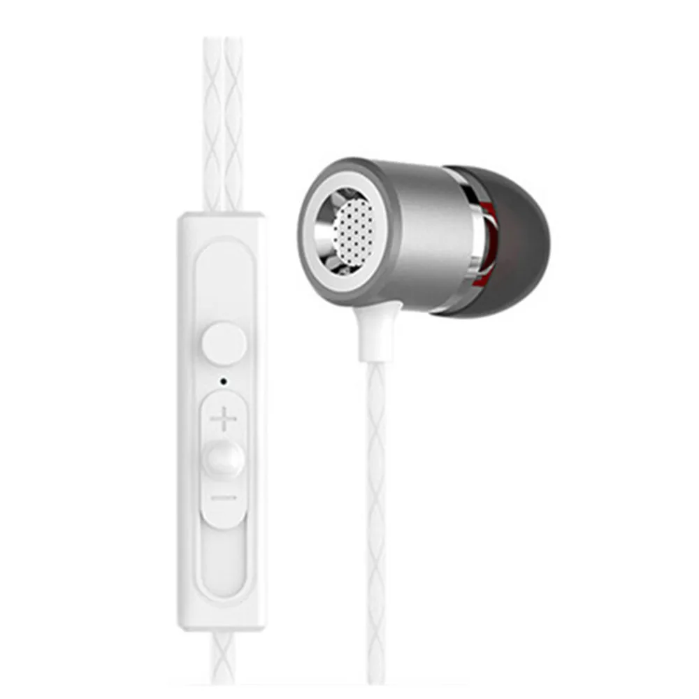 USB Type C Earbud Headphones Extra Bass Noise Cancelling for Xiaomi Huawei