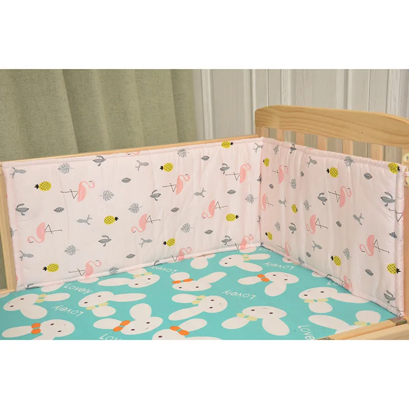 Хлопок Детские бампер модные Накладка для детской кроватки детская кровать, детская кроватка бампер надежную защиту для маленьких Применение 120 см* 30 см