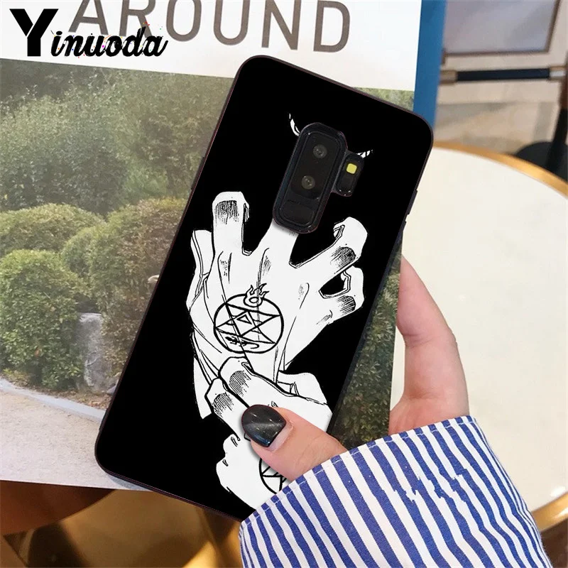 A3 Yinuoda металлический Alchemist brothor аниме популярный чехол для сотового телефона чехол для Galaxy S5 s6 edge plus s7 s8 plus s9 plus - Color: A3