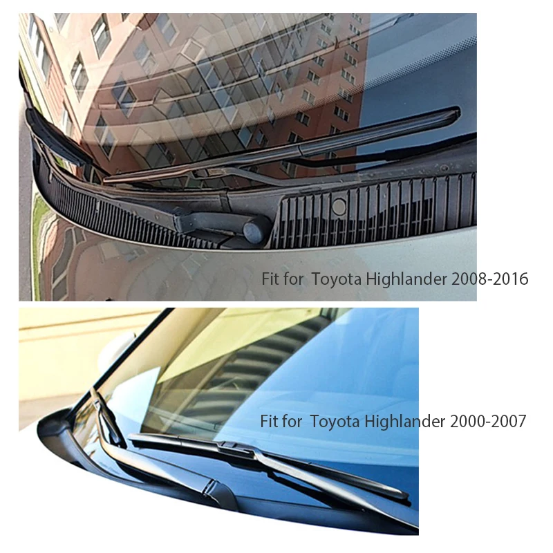 NOANS Щетка стеклоочистителя автомобиля для Toyota Highlander 2013-2000 авто лобовое стекло оригинальные чистящие полоски аксессуары