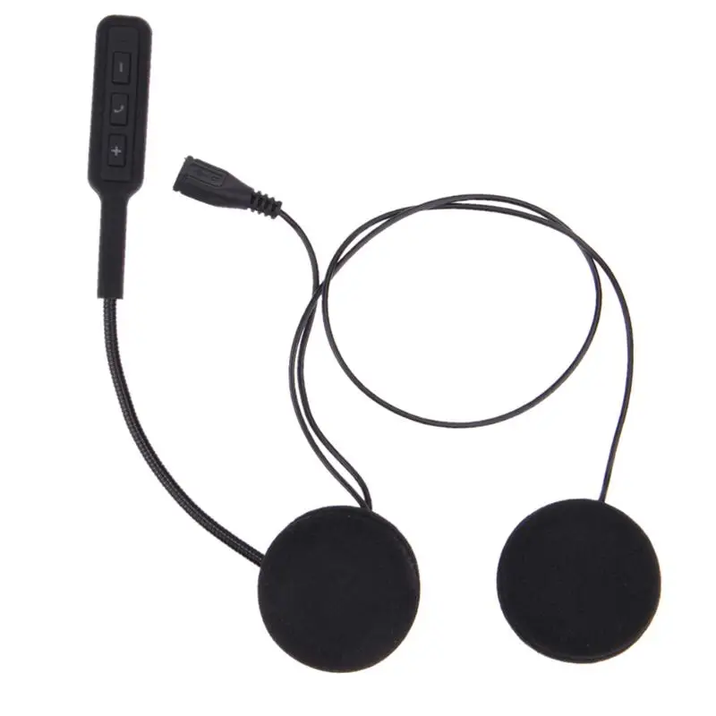 

New Style Black Motorcycle Bluetooth CSR Helmet Headphones Hands-free Call Microphone Headset Bluetooth Car Kit