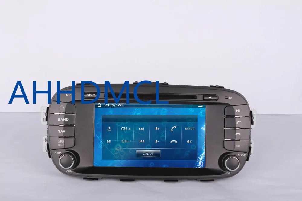 Excellent AHHDMCL Car Multimedia Player DVD Stereo Audio Radio GPS Navigation For Kia Soul 2014 2015 2016 2017 3