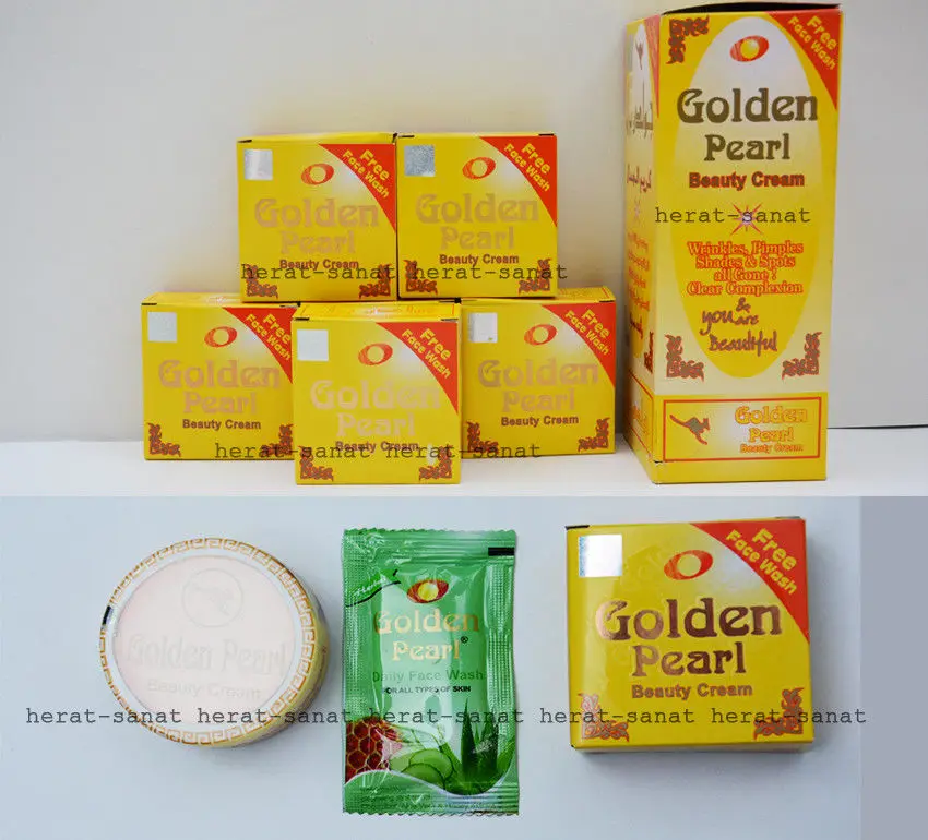 

Golden Pearl Whitening Beauty Cream Remove Pimples,Wrinkles,marks Free Shipping
