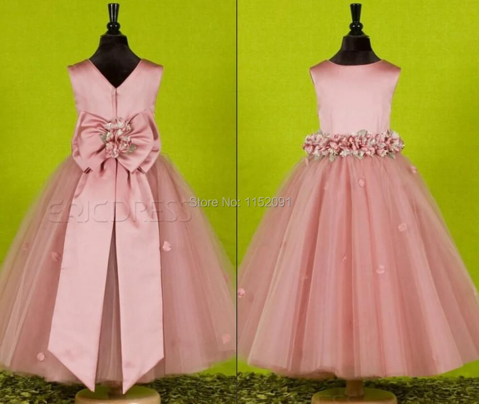 vestido rose para florista