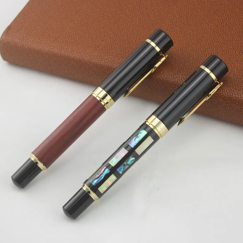 JinHao 650 0.5mm Nib Fountain Pen Luxury Shell Carving or rosewood Ink Pen for Writing stationery School office supplies JinHao 650 0.5mm Nib Fountain Pen Luxury Shell Carving or rosewood Ink Pen for Writing stationery School office supplies