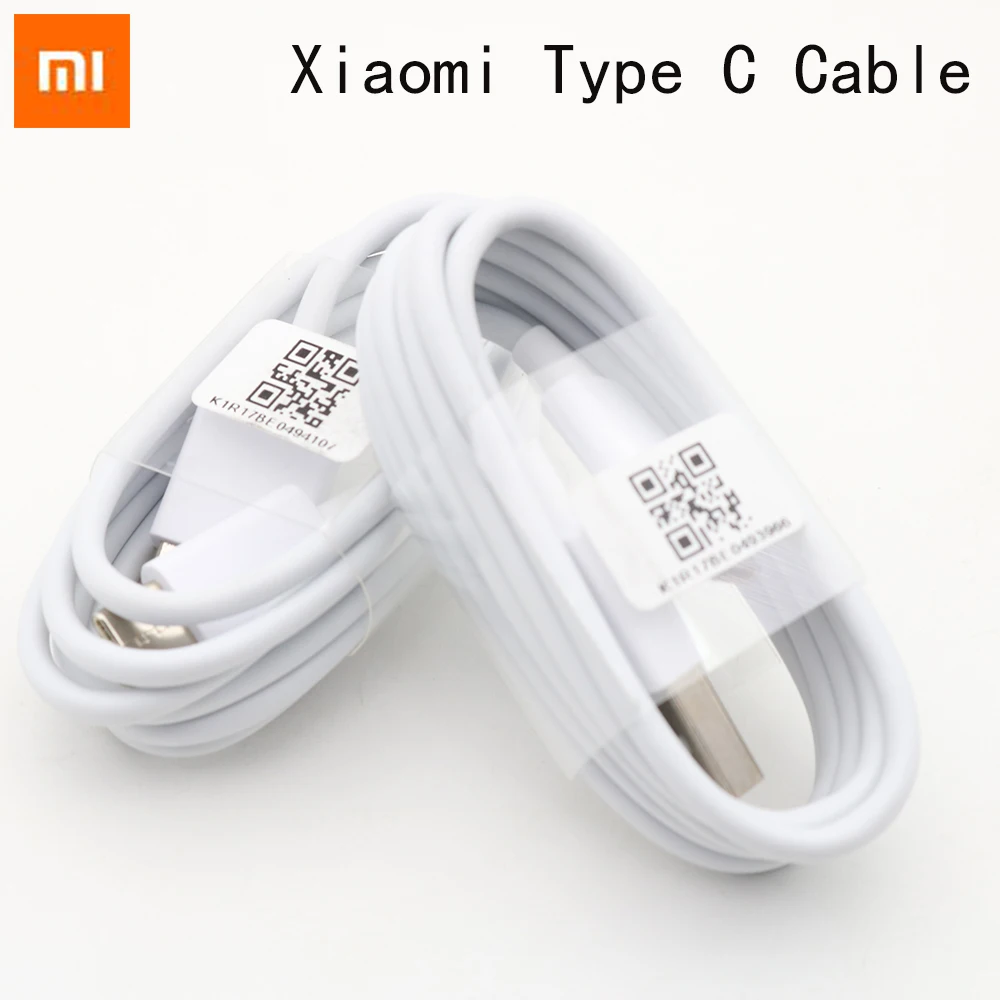 

Original Xiaomi Mi 9 Redmi Note 7 USB Type C Cable mobile phone data SYNC Line Wire fast quick charging For Mi A2 A1 6 6X 8 8SE
