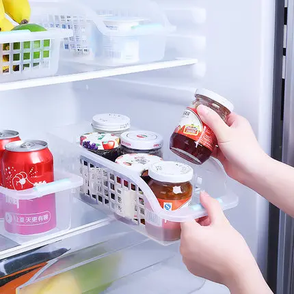 

Refrigerator storage box storage basket food storage basket kitchen storage box plastic set