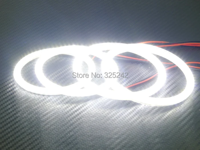 For Perodua Alza 2009 2010 2011 2012 2013 2014 2015 Excellent Ultra bright illumination smd led Angel Eyes Halo Ring kit 24 smd led angel eyes for Perodua Alza 2009-UP(16)