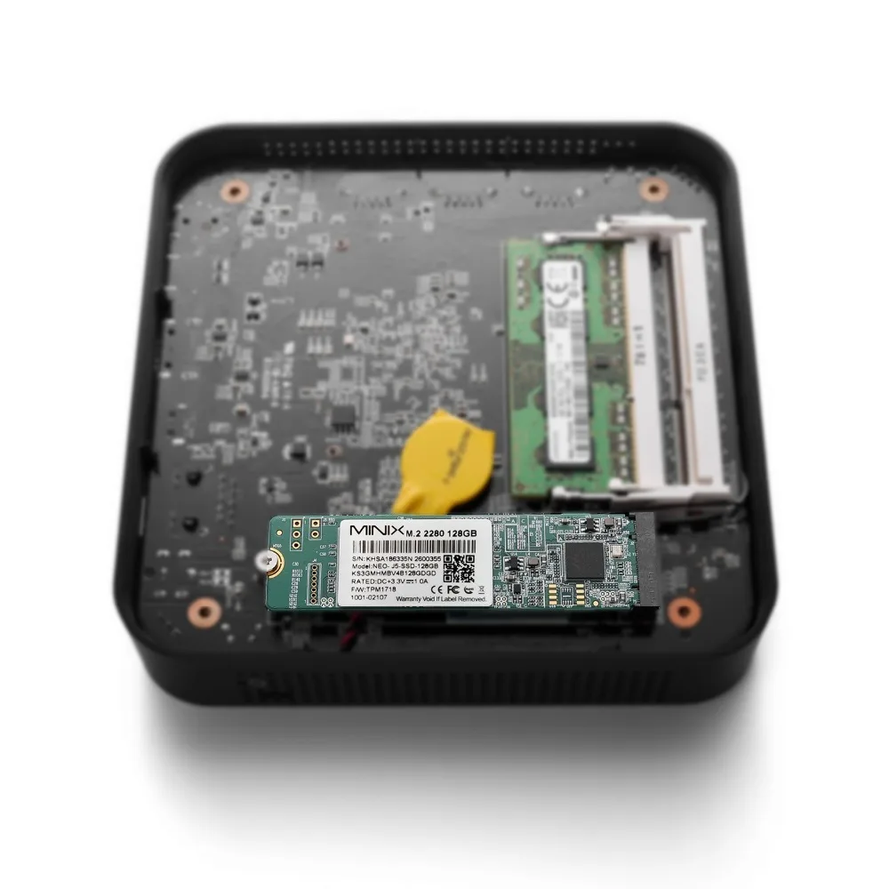 MINIX NEO J5 128 ГБ M.2 SSD для Neo J50C 4 Intel Pentium Mini PC с Windows 10 Pro твердотельный накопитель MINI