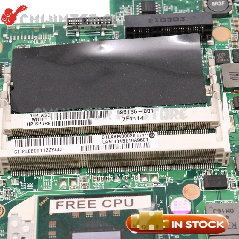 595135-001 для HP Pavilion dv6-3000 материнская плата для ноутбука Разъем S1 DDR3