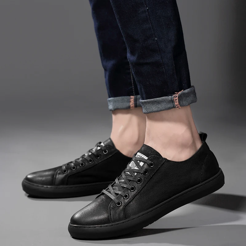 black leather sneakers (6)