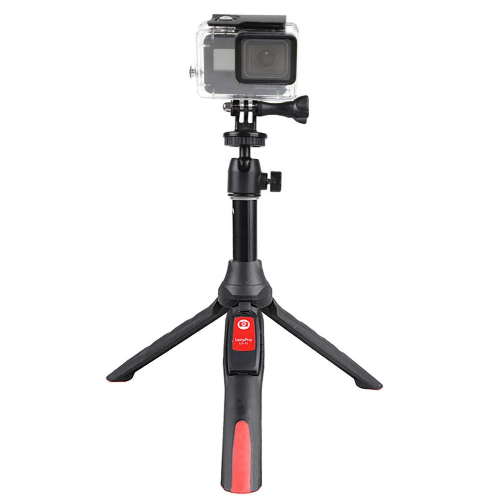 LetsPro вибрирующий мобильный телефон фото Live кронштейн Bluetooth селфи палка Selfiestick складной штатив samsung huawei Android