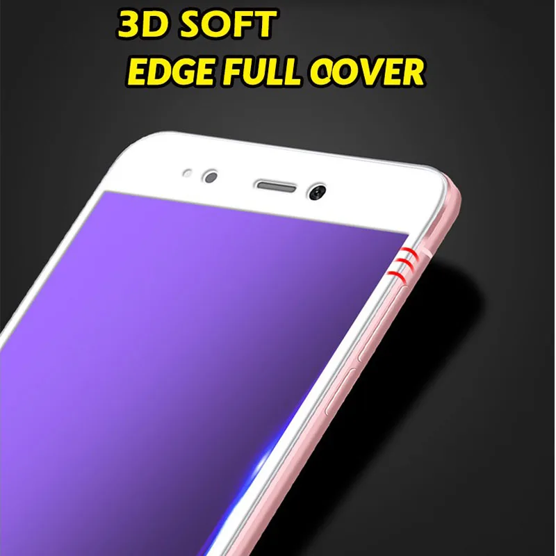 GXE 3D изогнутое полное покрытие защита экрана закаленное стекло для Xiaomi Redmi Note 4X 4