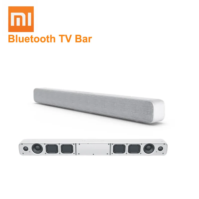 Hot Xiaomi Bluetooth TV Sound Bar Clear Speaker Support SPDIF AUX In Wall/ Seat Installation Wireless TV Bar For Home Theater