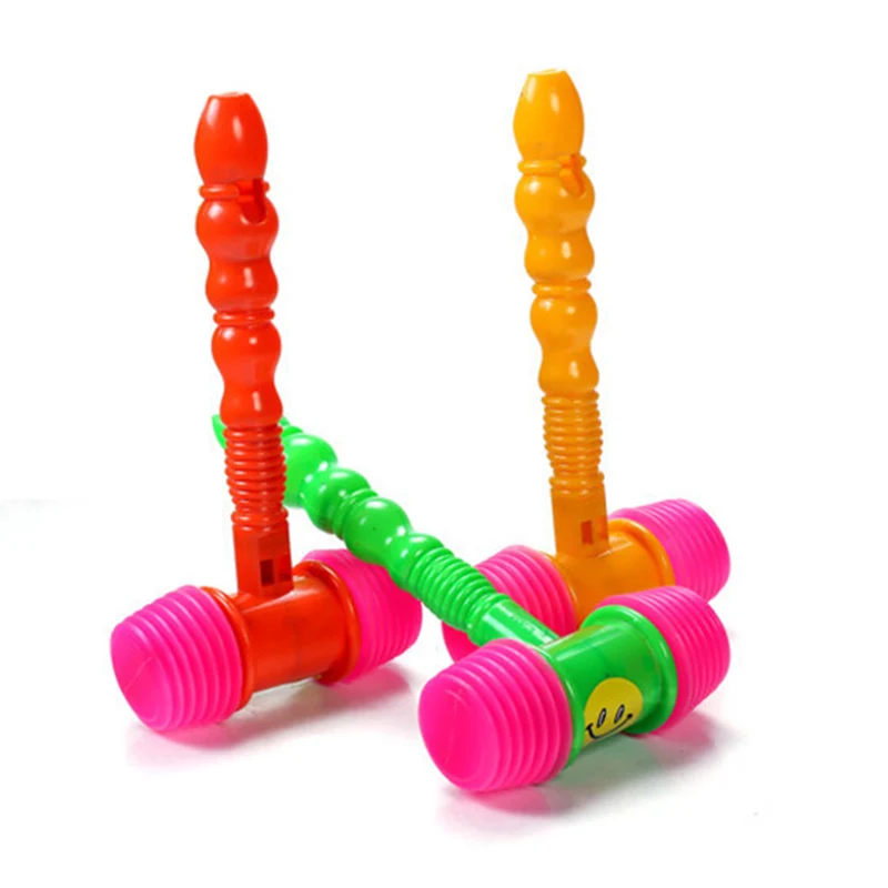 25 см Прочный детский свисток обучение малыша детские ручки пластиковые молотки шумные игрушки-свистки для забавы