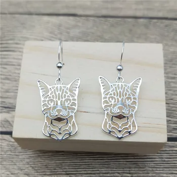 

New Bengal Cat Drop Earrings Trendy Style Bengal Cat Dangle Earrings Fashion Pet Cat Earrings Women Jewellery