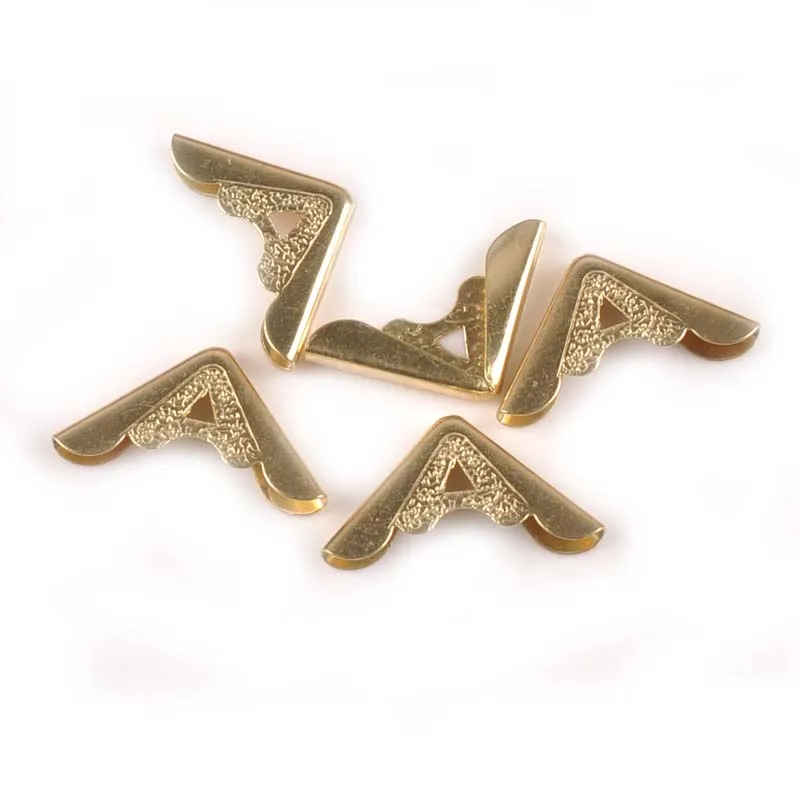 Description Picture 3 of item50Pcs Mixed Books Corner Diy Metal Photo Albums Menus Folders17x17x2.5mm Corners Protectors For Scrapbooking Accessories C2201