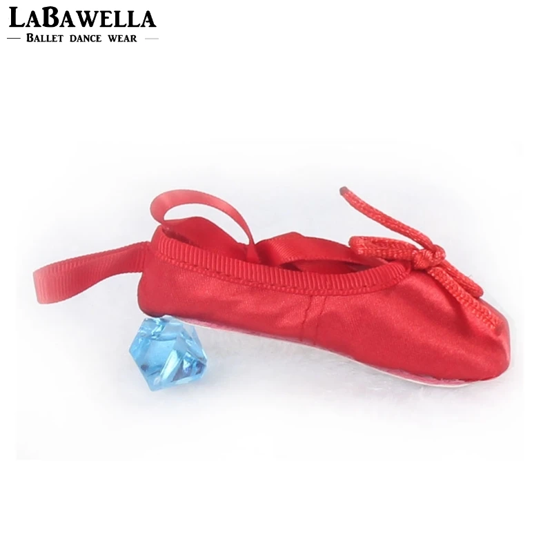 Kids Ballerina Mini Ballet Shoe Ballet Keychain  Gift Satin Pointe Shoes Key Ring Pink Dance shoes Ballet Bag Charm Chain DT009