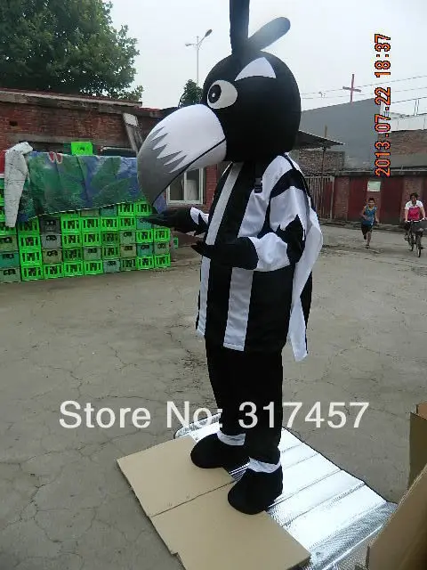 Новое поступление Collingwood футбол Magpie необычное платье костюм персонажа взрослый персонаж маскарадный костюм