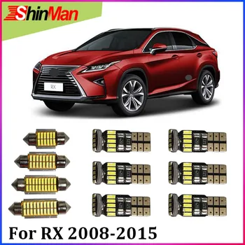 

ShinMan14x LED CAR Light Car LED Interior Car lighting For Lexus RX350 450H LED Interior Light kit 2008-2015 Car Interior light