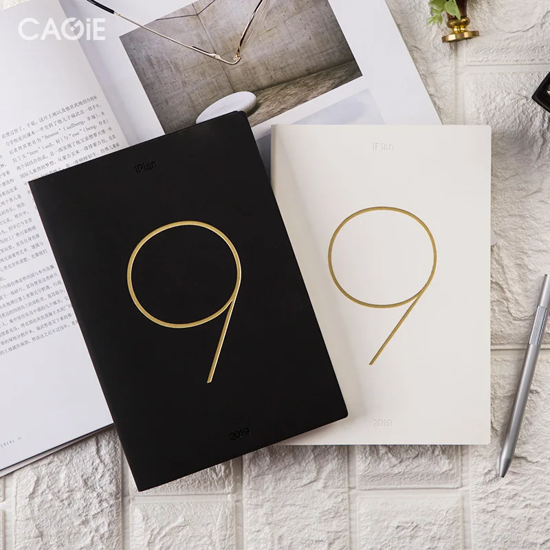 

1pcs New diary book weekly calendar time management travel diary plan notebook small fresh notebook diary A5