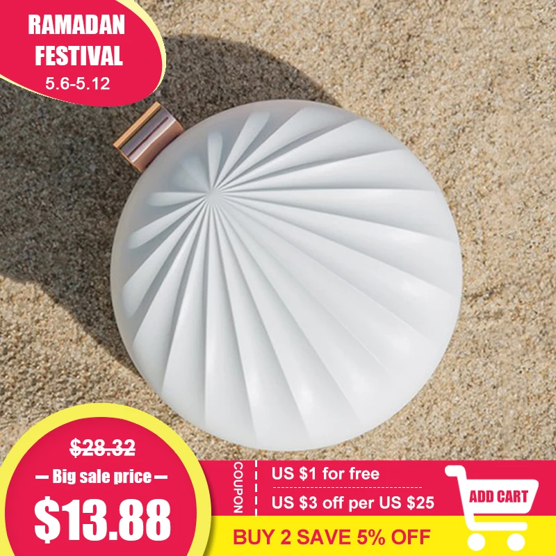 

Led Light Usb Waterless Aromatherapy Diffuser Aroma Essential Oil Diffuser Shell Shape Home Car Usb Aromatherapy Machine