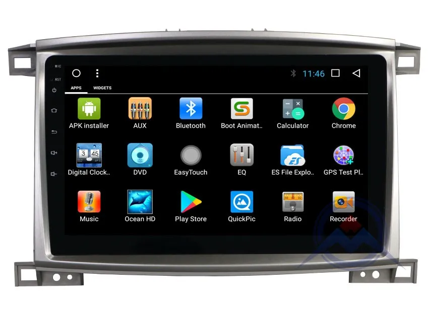 Cheap ZOHANAVI 10.2" Android octa core Car DVD Stereo For Toyota Land Cruiser 100 LC100 Lexus LX470 Auto Radio GPS Navigation 17