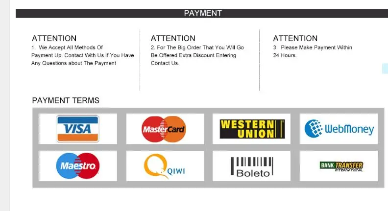 payment