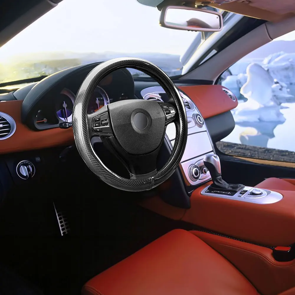 Steering wheel cover