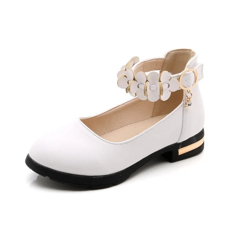 Childrens Student Black leather Shoes Girl Princess Dancing shoes Kids Wedding Party Shoes For Girls 4 5 6 7-15T Red White Black Childrens Student Black leather Shoes Girl Princess Dancing shoes Kids Wedding Party Shoes For Girls 4 5 6 7-15T Red White Black
