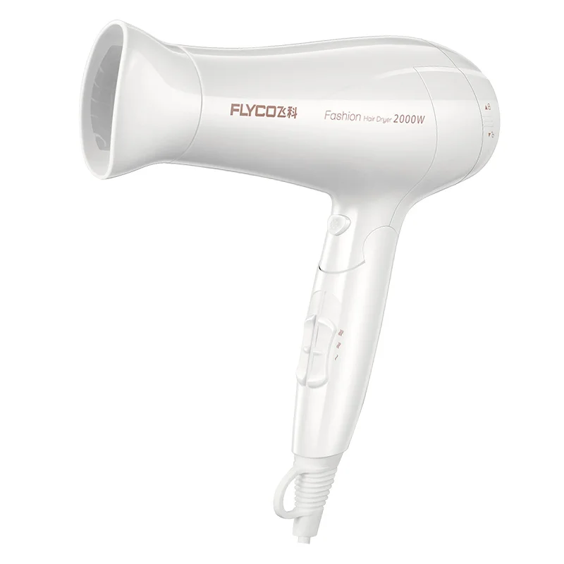 

2000W Hair Dryer Household Wind Force Eat Fan Blow The Plane Blowing Machine Hot and Cold Wind High Power Six-speed Adjustment