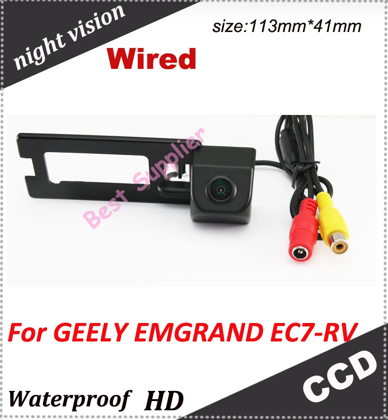 

CCD waterproof car rear parking camera high quality car rearview camera For 2012 GEELY EMGRAND EC7-RV backup rear camera
